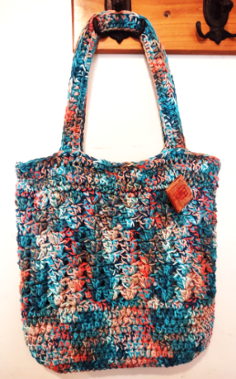 Picture of Crochet Multi-Colored Large Bag
